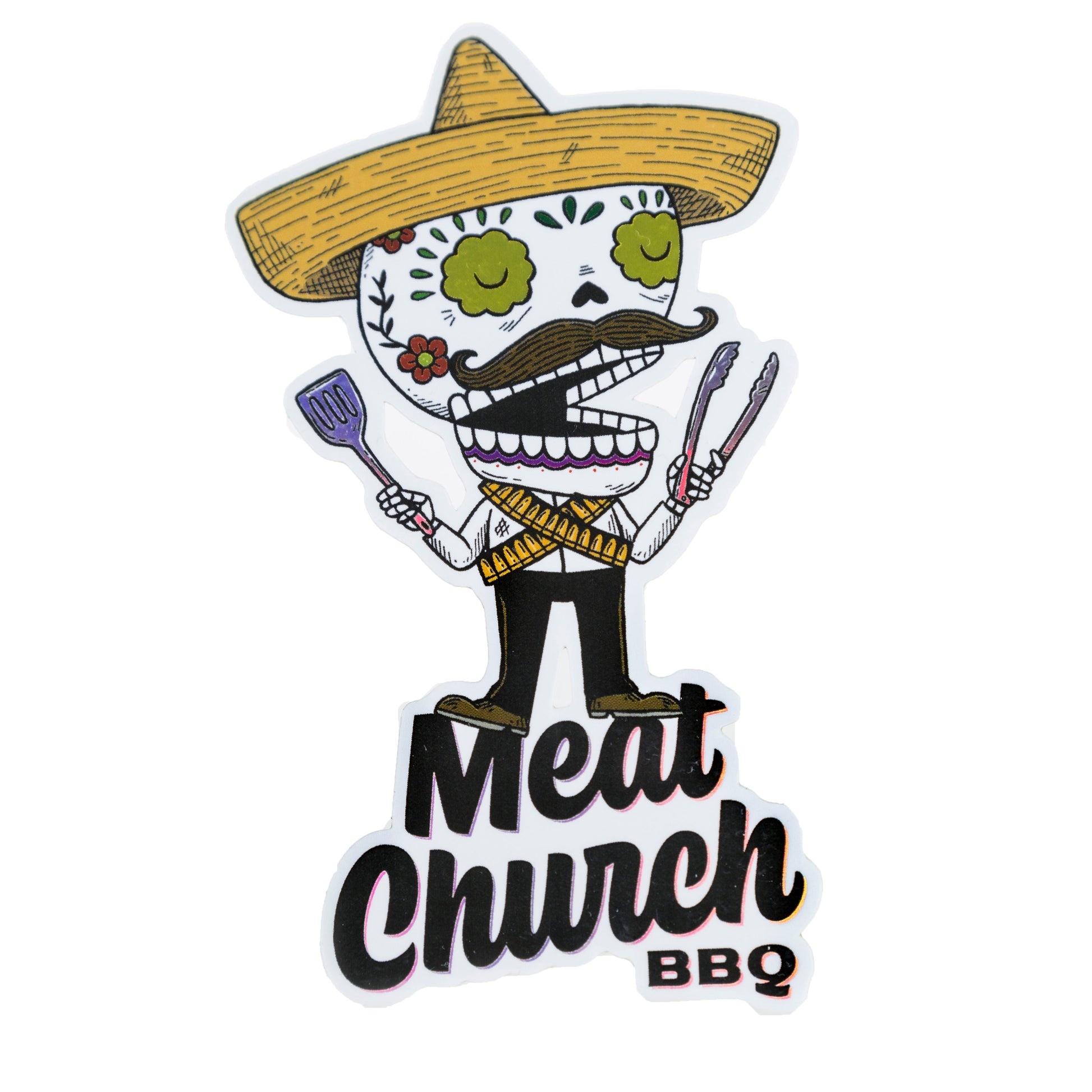 meato-bandito-sugar-skull-sticker-w9 Bandito_HR.jpg